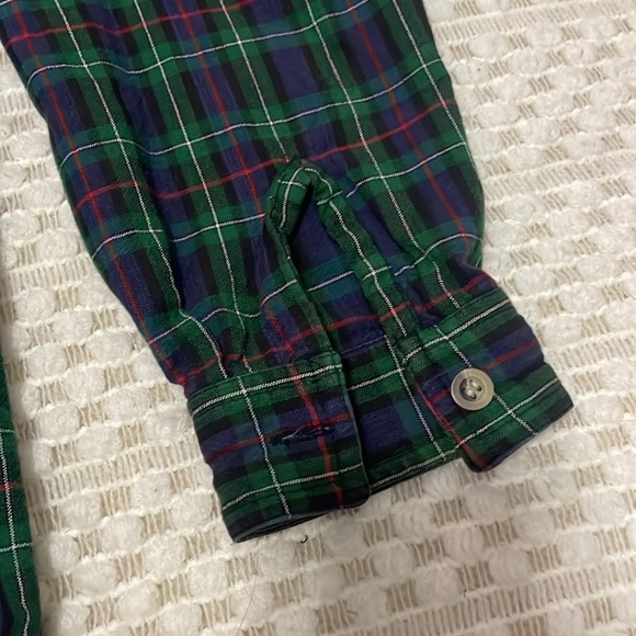 Vintage Holiday Flannel Button Up Shirt - Picture 8 of 13